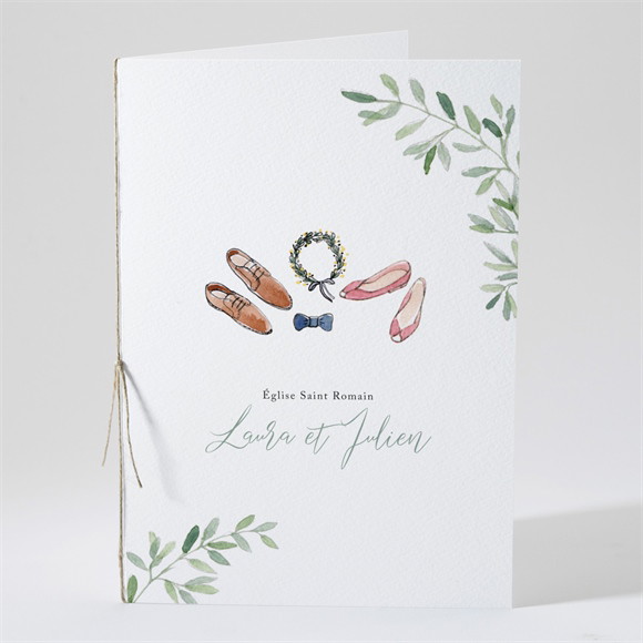 Livret de messe mariage Le fil de notre Histoire réf.N491288