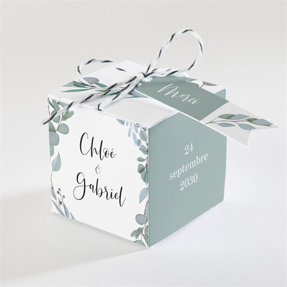 Boîte de dragées mariage A l'Unisson réf.N340395