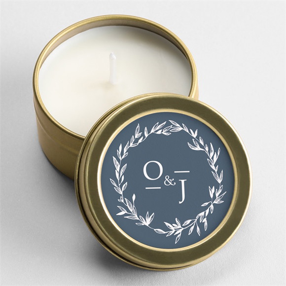 Bougie mariage Délicatesse réf.N360725