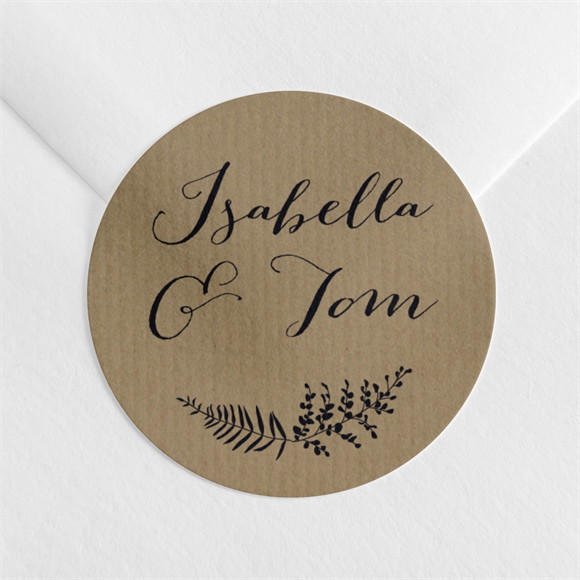 Sticker mariage Amour toujours réf.N360748