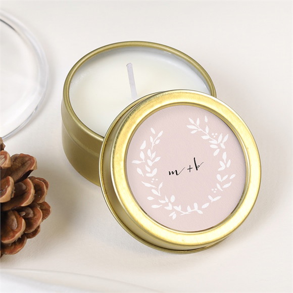 Bougie mariage Médaillon réf.N360740