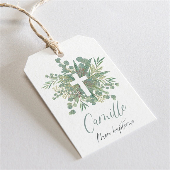 Etiquette baptême Grâce réf.N291187