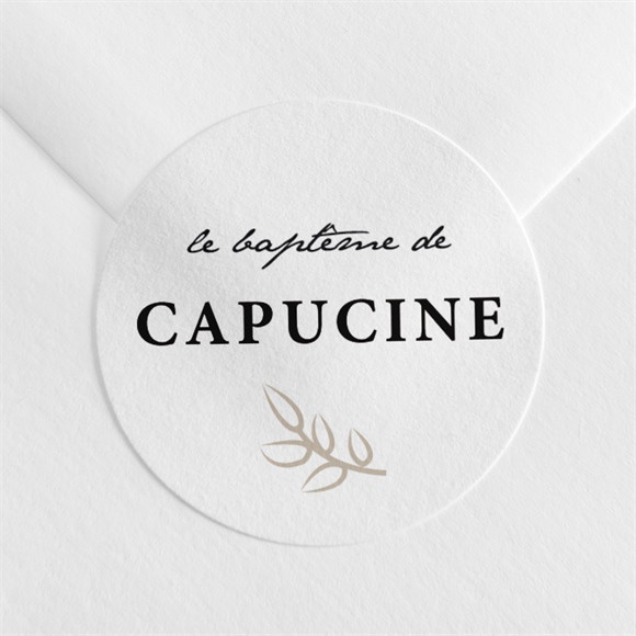 Sticker baptême Photos miniatures réf.N360769