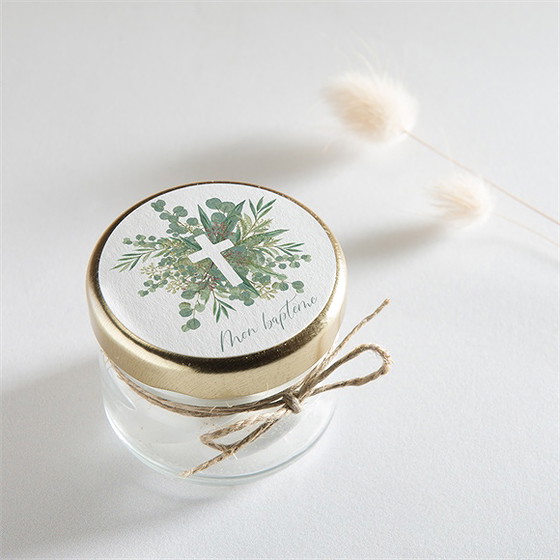 Sticker baptême grâce