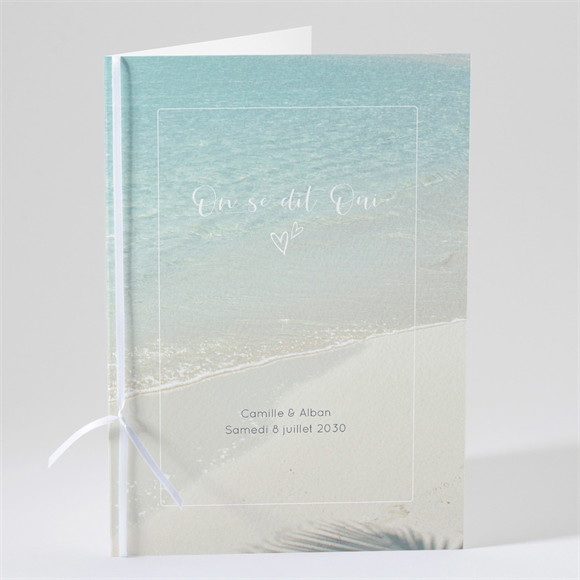 Livret de messe mariage Paradis sur Plage réf.N491320