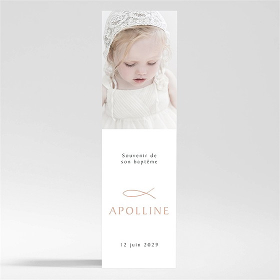 Signet baptême jolie sagesse magnet