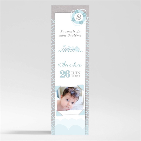 Signet baptême Baptême scandinave Magnet réf.N200405