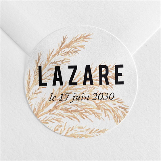 Sticker naissance belle alcôve