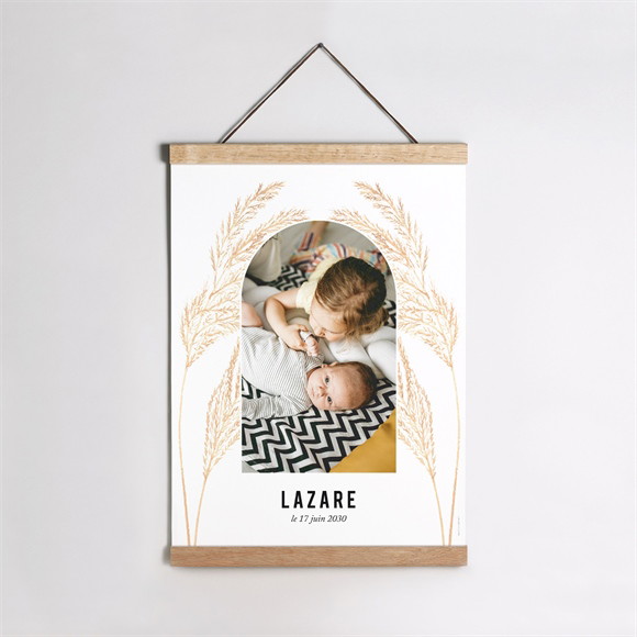 Affiche naissance Belle Alcôve réf.N26053