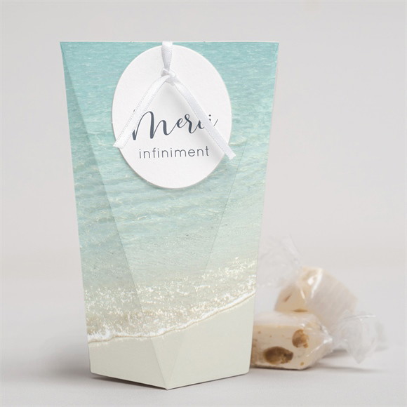 Boîte surprise mariage Paradis sur Plage réf.N520101