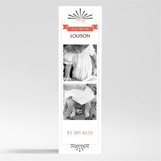 Signet baptême petit photomaton - magnet