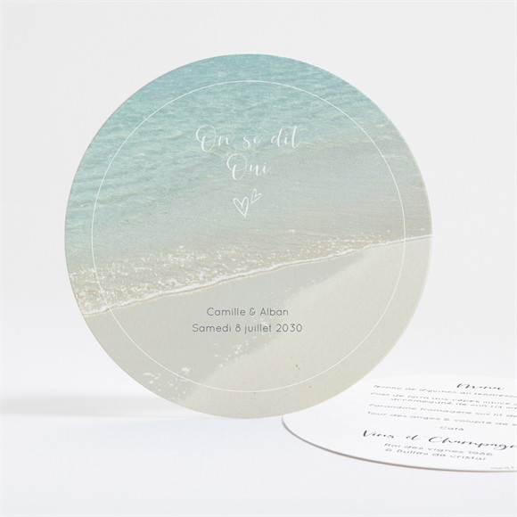 Menu mariage Paradis sur Plage réf.N321166