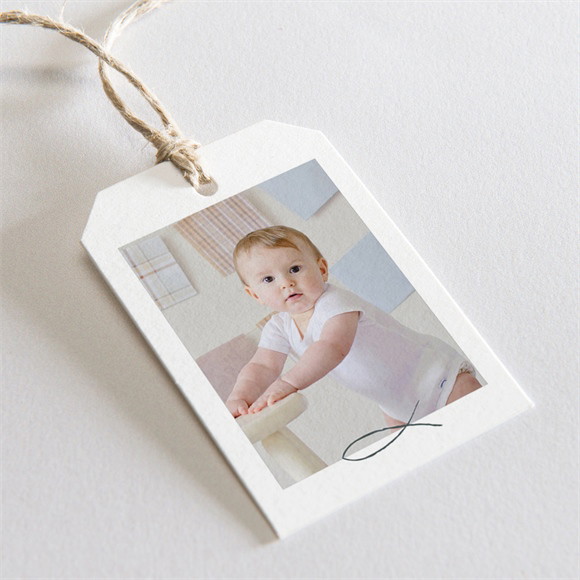 Etiquette baptême Belle Âme réf.N291216