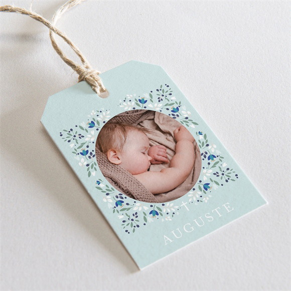 Etiquette baptême Confidences réf.N291209