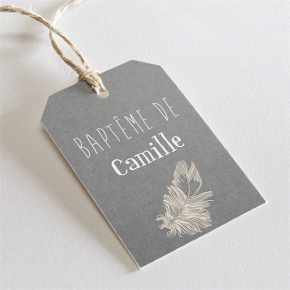 Etiquette baptême En Symboles réf.N291201