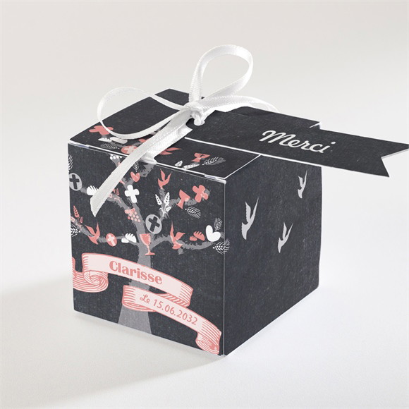 Boîte de dragées communion Etape chrétienne réf.N340461