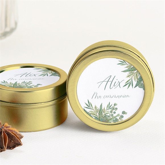 Bougie communion En Grâce réf.N360802