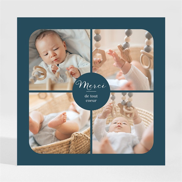 Remerciement naissance Mon premier Photomaton réf.N3001812
