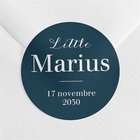 Sticker naissance mon premier photomaton