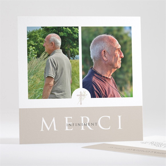 Remerciement décès Hommage original réf.N351274