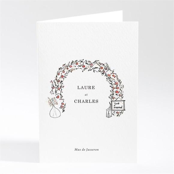 Menu mariage Belle Intimité réf.N401842