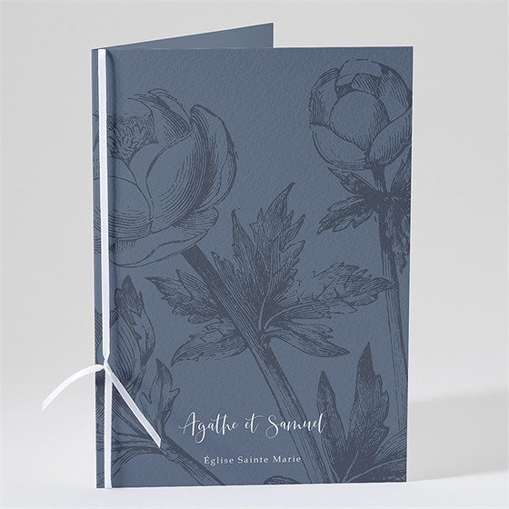 Livret de messe mariage dorure sur gravure