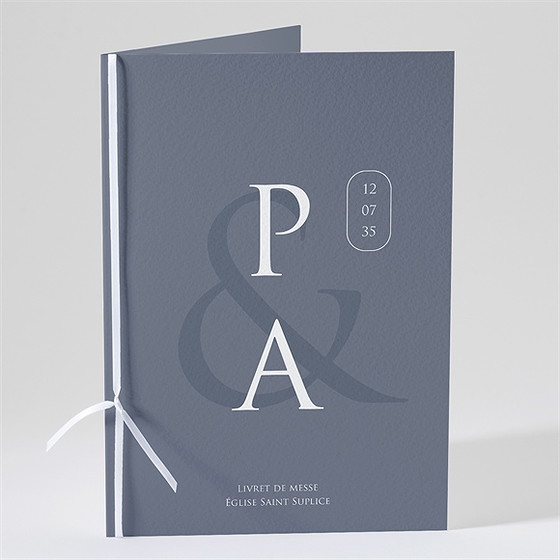 Livret de messe mariage reliefs