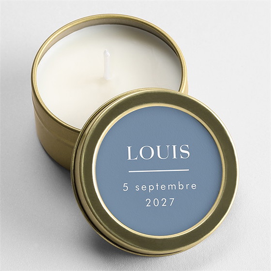 Bougie naissance moderne et tendance