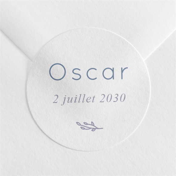 Sticker naissance Elégante Symétrie réf.N360910