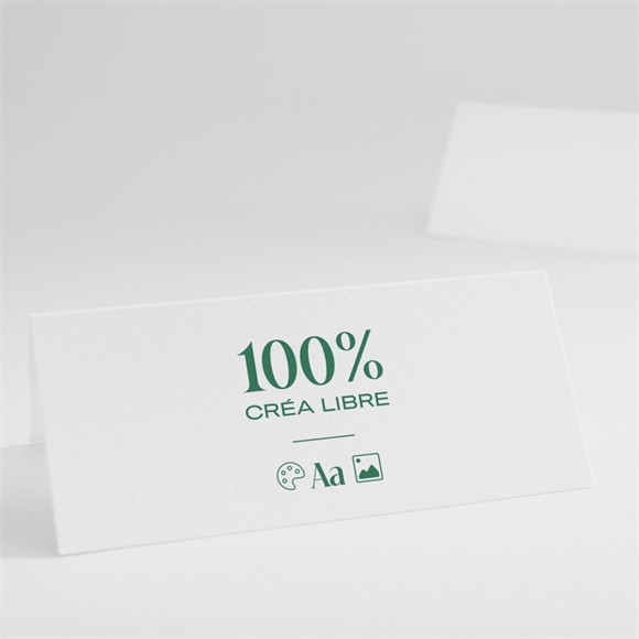 Marque-place baptême Création libre marque place réf.N440793