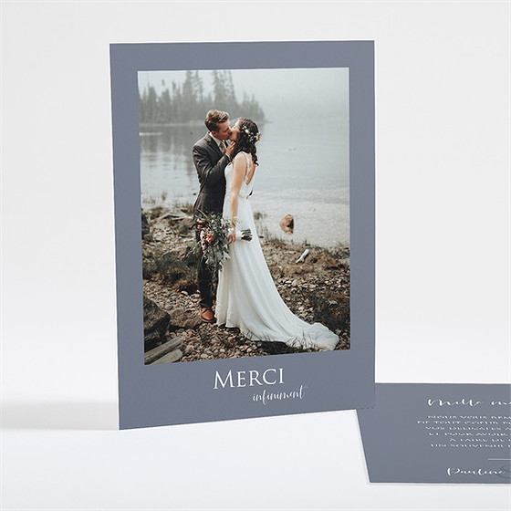 Remerciement mariage reliefs