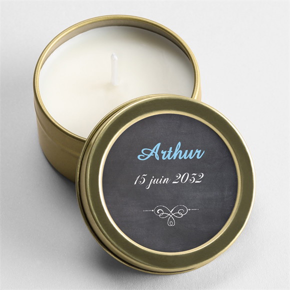 Bougie communion Coupe et épis de blé réf.N360959