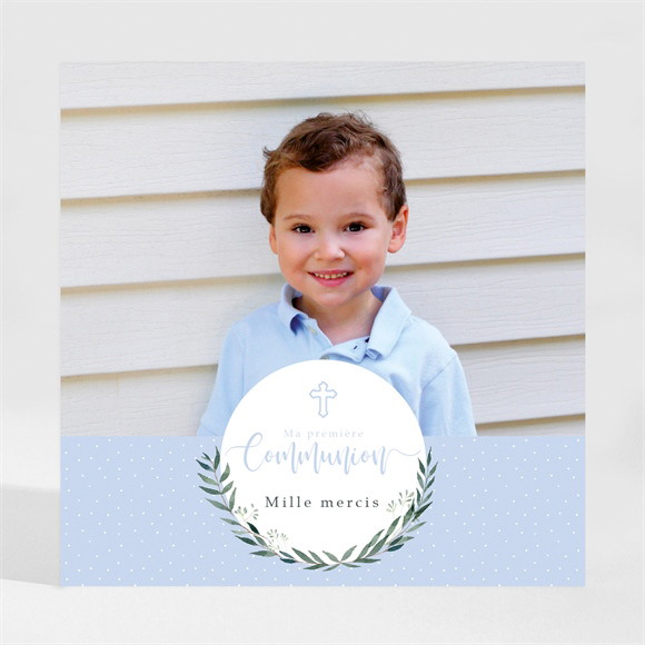 Remerciement communion Doux Flocons magnet réf.N3001820