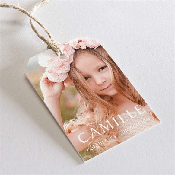 Etiquette communion Jolies Grâces réf.N291250