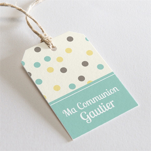 Etiquette communion Jolie fête réf.N291258
