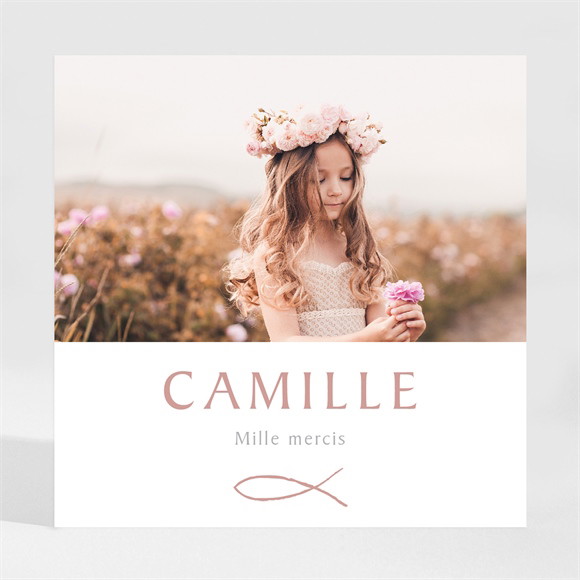 Remerciement communion Jolies Grâces Magnet réf.N3001826