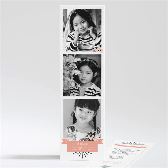 Remerciement communion Beauté Essentielle réf.N201303