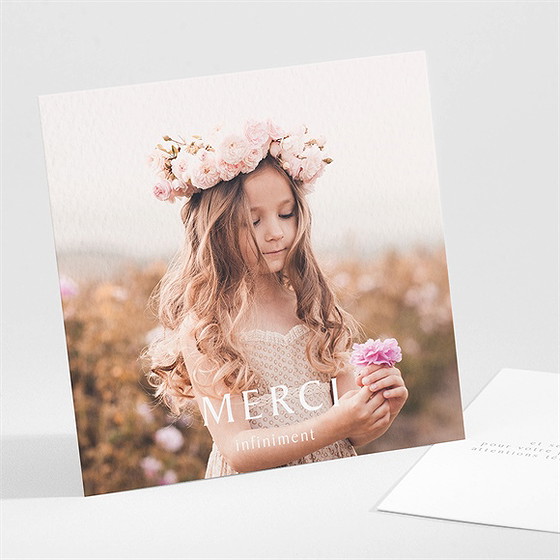 Remerciement communion jolies grâces