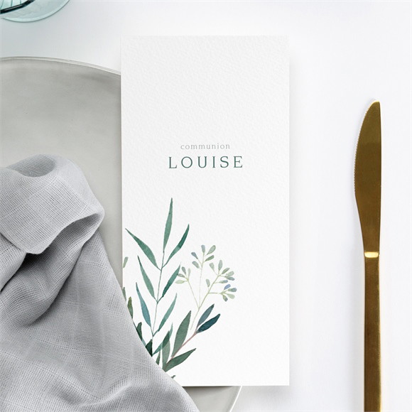 Menu communion Touche Champêtre réf.N221199