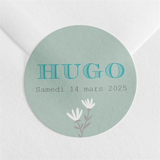 Sticker naissance le lien