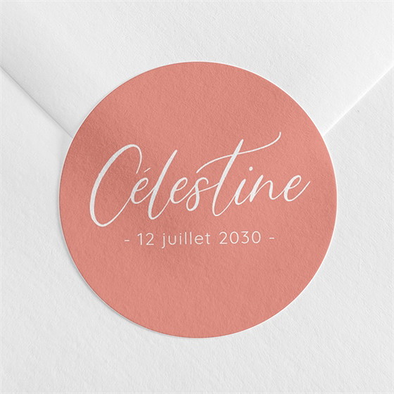 Sticker naissance sa clarté