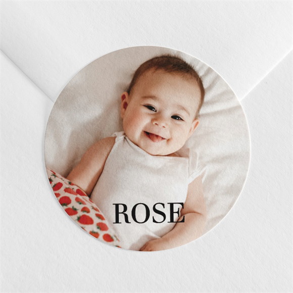 Sticker naissance Mon Bébé Grenadine réf.N3601021