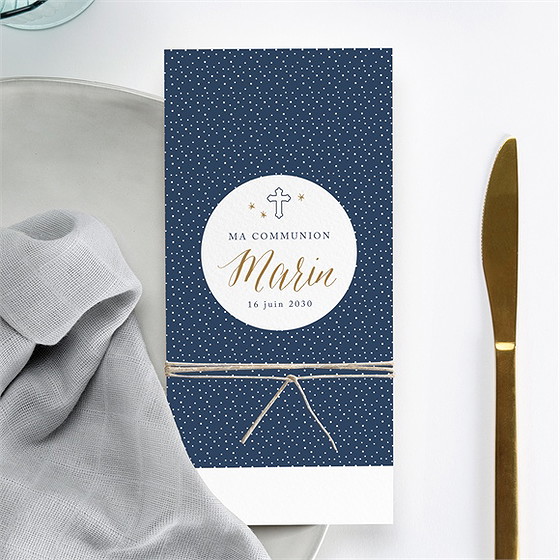 Menu communion relief