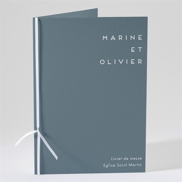 Livret de messe mariage Confiance réf.N491331