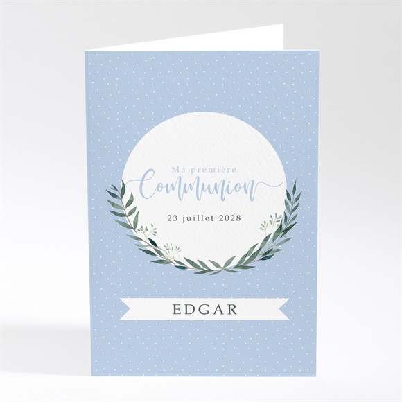 Menu communion Doux Flocons réf.N401865