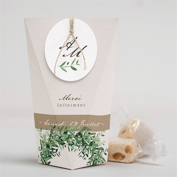 Boîte surprise mariage Ronde de bonheur réf.N520124