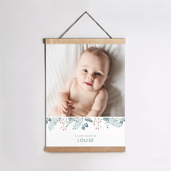 Affiche naissance apesanteur