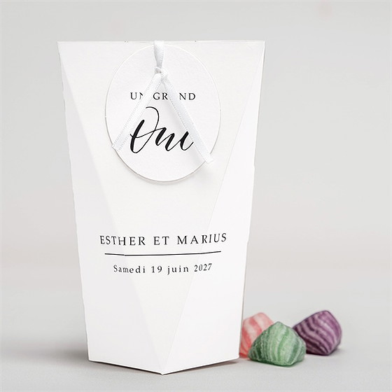 Boîte surprise mariage liés pour toujours