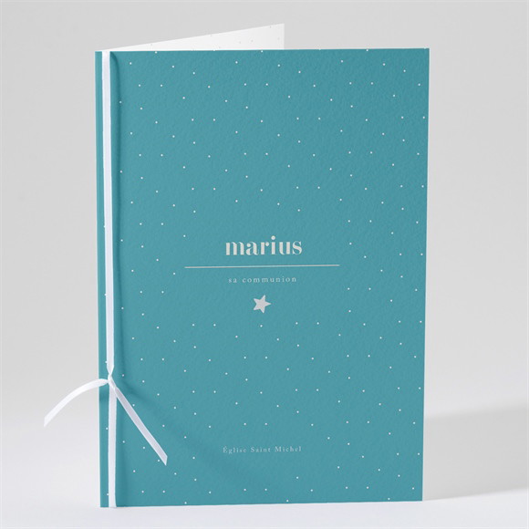 Livret de messe communion Tampon étoilé réf.N491334
