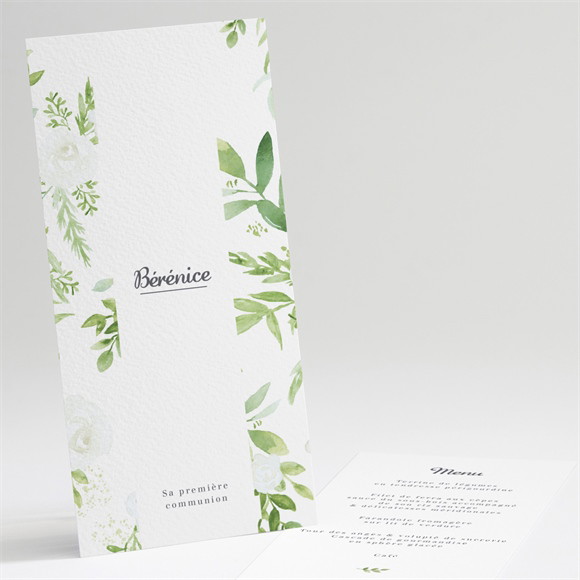 Menu communion Ornements réf.N221214